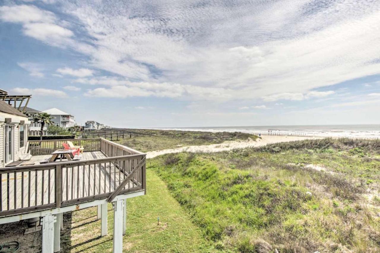 Gulf Front Retreat Villa Galveston Exterior photo